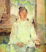  Henri  Toulouse-Lautrec Comtesse Adele-Zoe de Toulouse-Lautrec (The Artist's Mother) oil painting artist